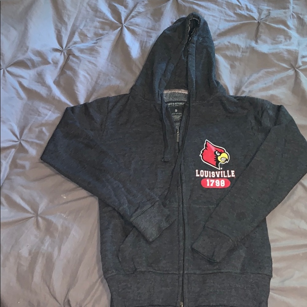 Louisville zip sweatshirt
